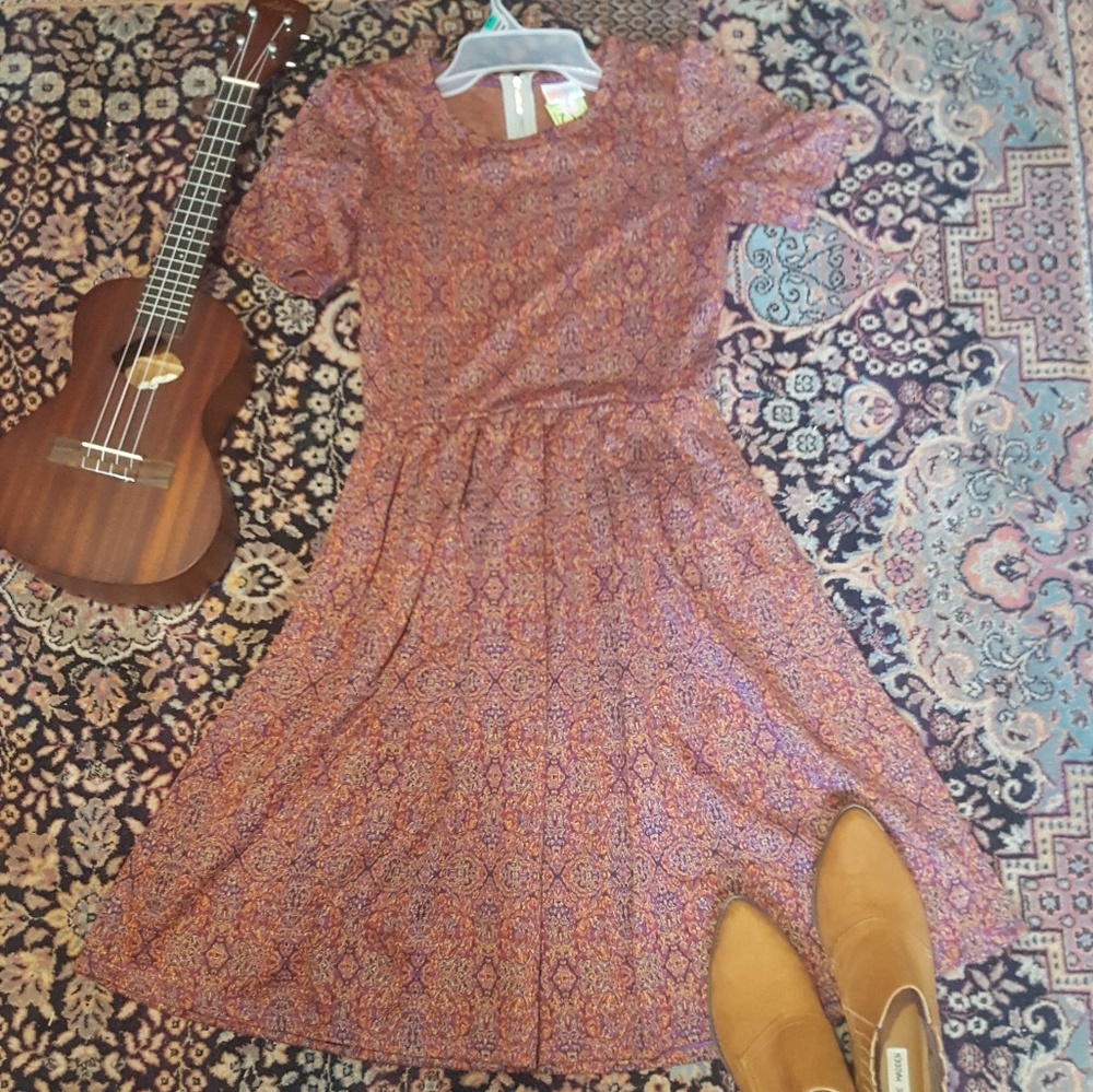Gorgeous damask Lularoe amelia